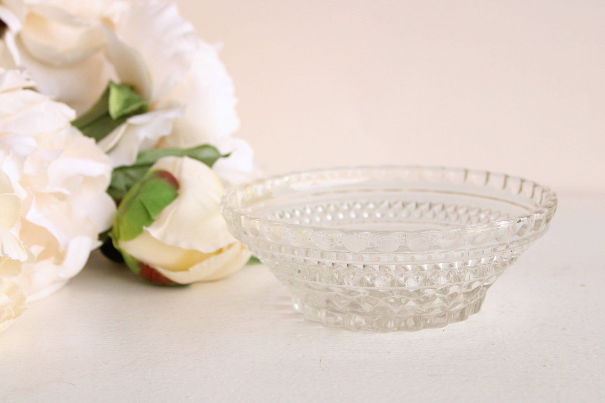 Vintage Cut Glass Bowl