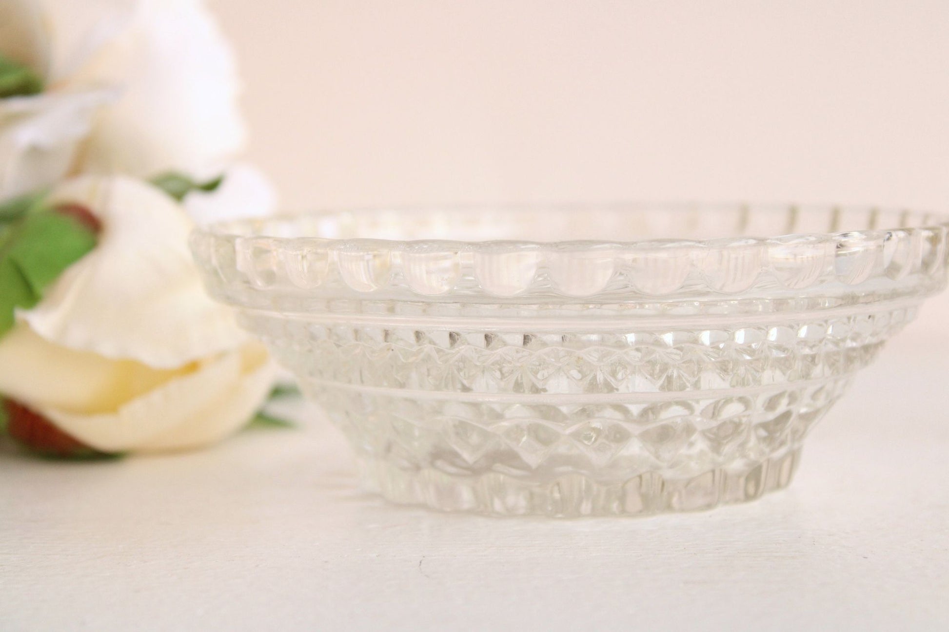 Vintage Cut Glass Bowl
