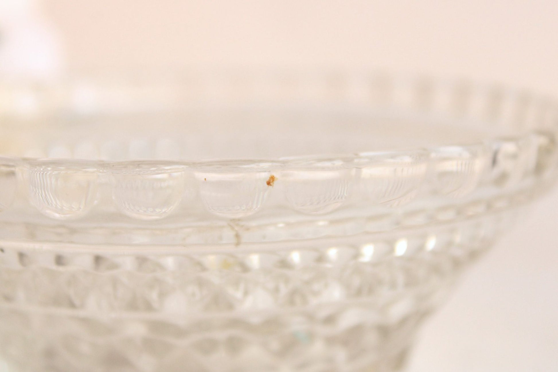 Vintage Cut Glass Bowl