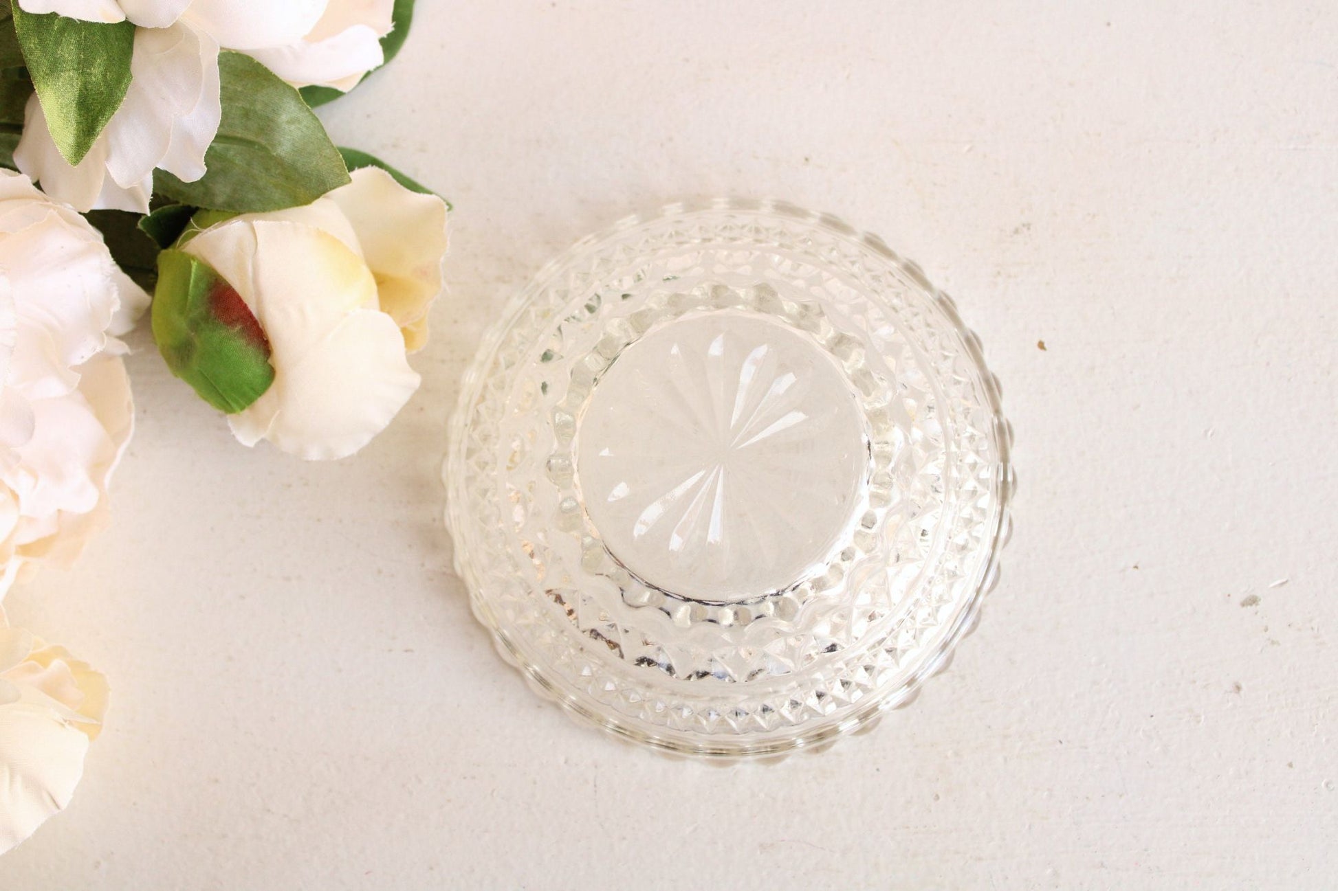 Vintage Cut Glass Bowl