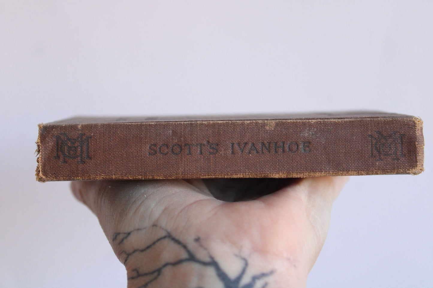 Vintage 1910s Book, "Ivanhoe" Sir Walter Scott