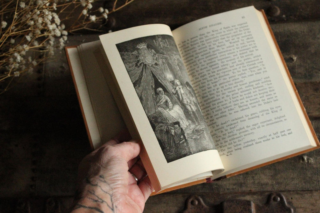 Vintage 1920s Book, "McGuffey's Sixth Eclectic Reader", Revised Edition American Co