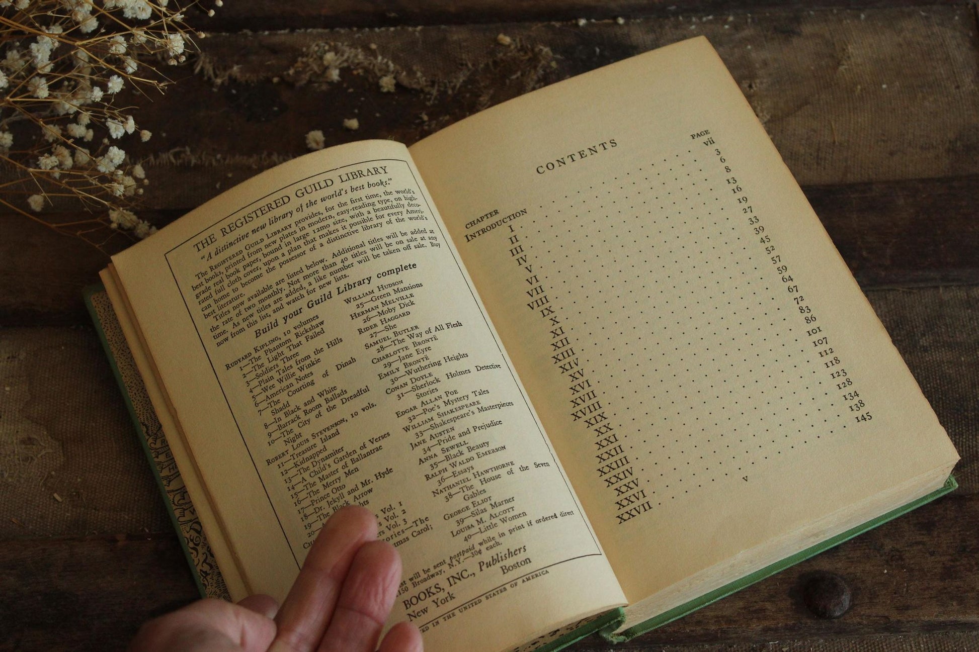 Vintage 1940s Book, "Pride and Prejudice",  by Jane Austen