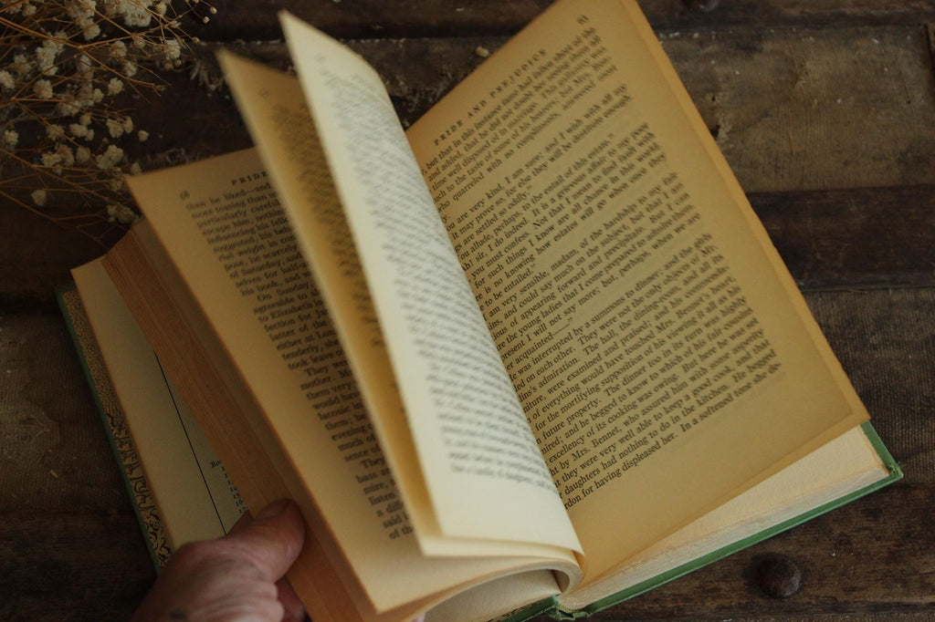 Vintage 1940s Book, "Pride and Prejudice",  by Jane Austen