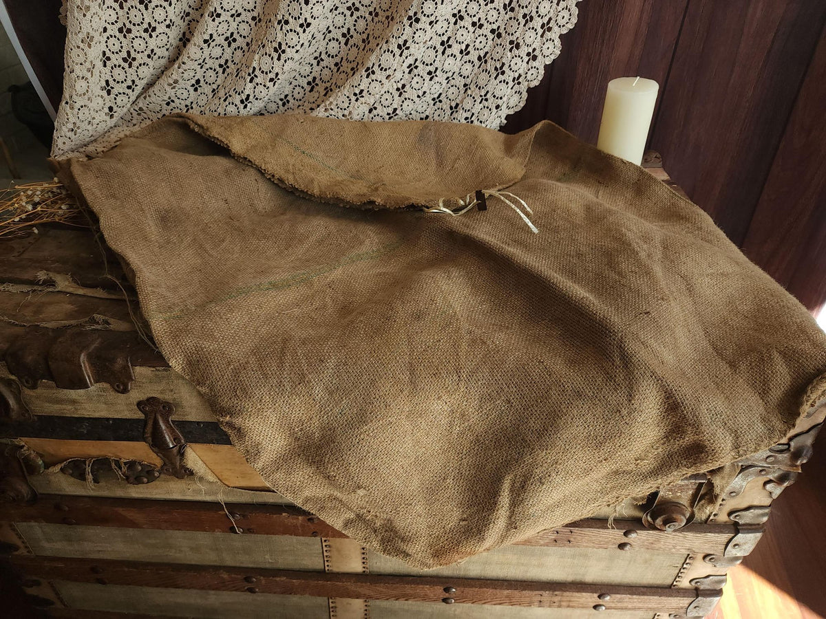 Vintage 1960s 1970s Coffee Bean Sack