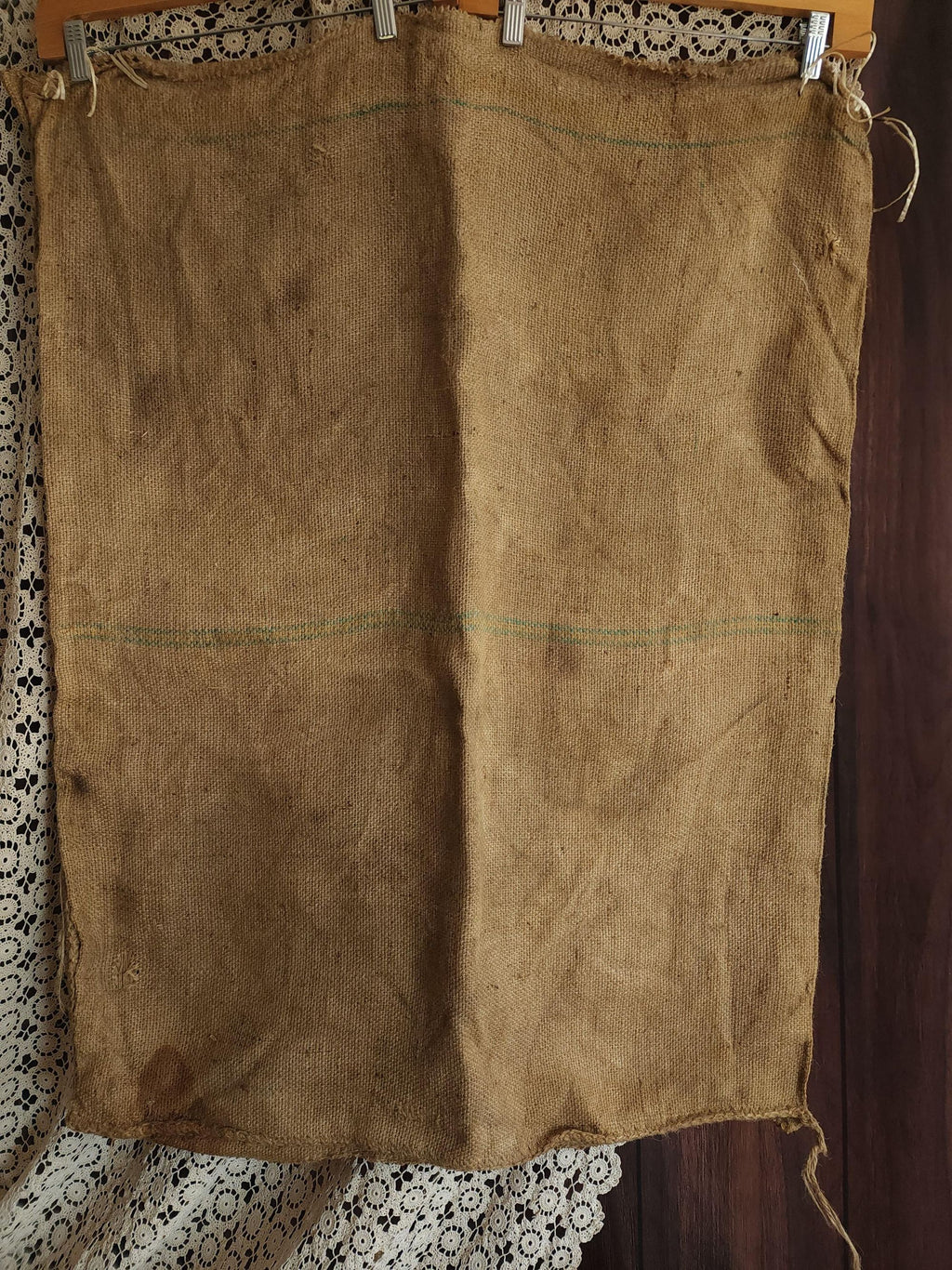 Vintage 1960s 1970s Coffee Bean Sack