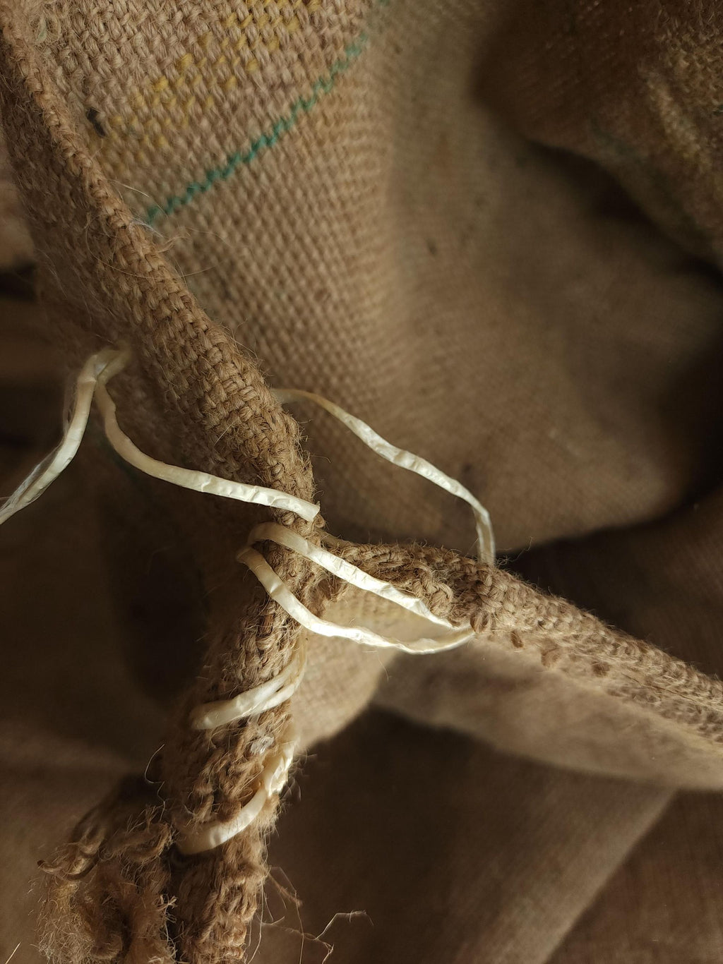 Vintage 1960s 1970s Coffee Bean Sack