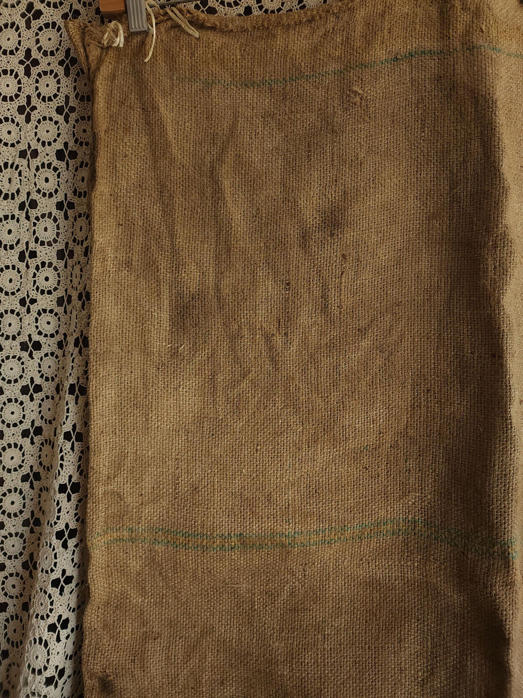 Vintage 1960s 1970s Coffee Bean Sack