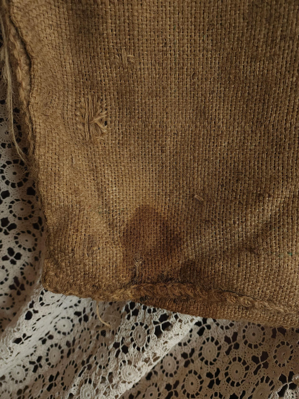 Vintage 1960s 1970s Coffee Bean Sack