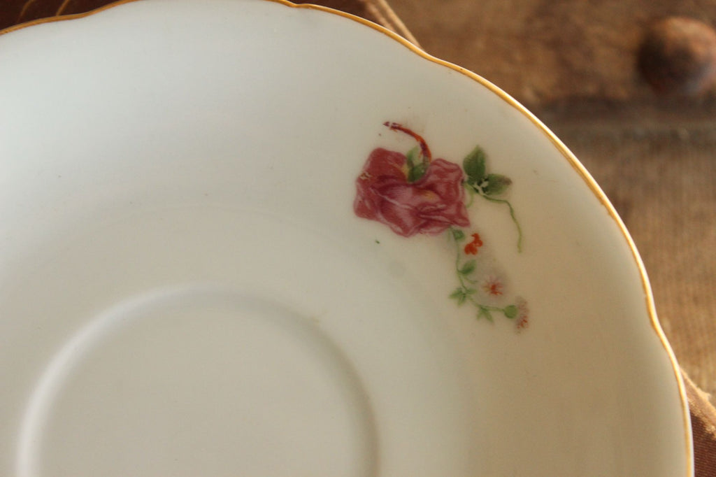 Vintage China Tea Saucer, Made In Occupied Japan