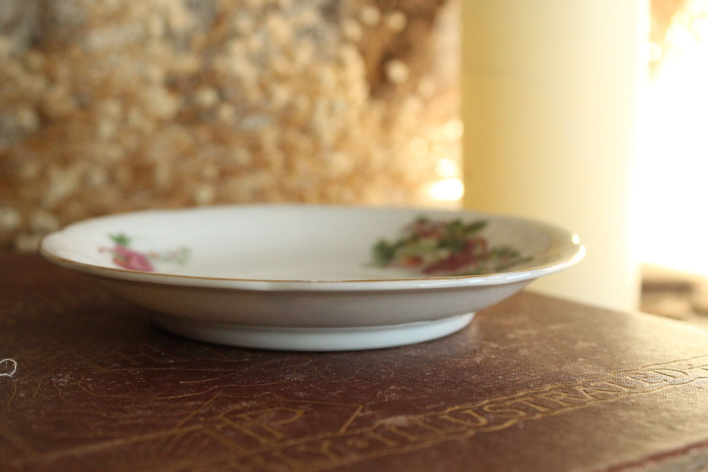 Vintage China Tea Saucer, Made In Occupied Japan