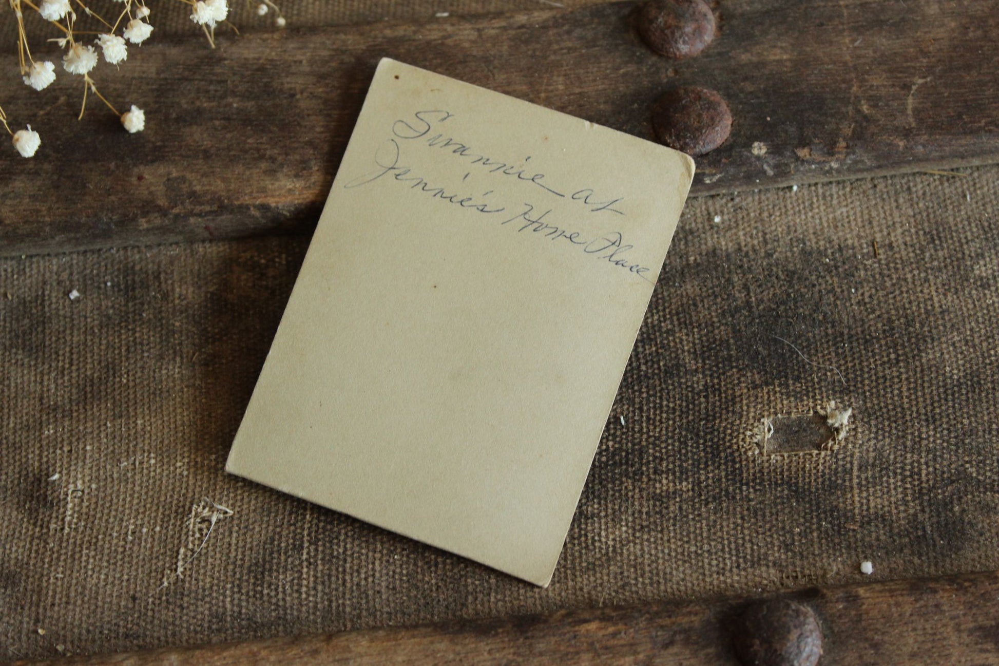 Vintage 1910s Photograph of a Smiling Woman
