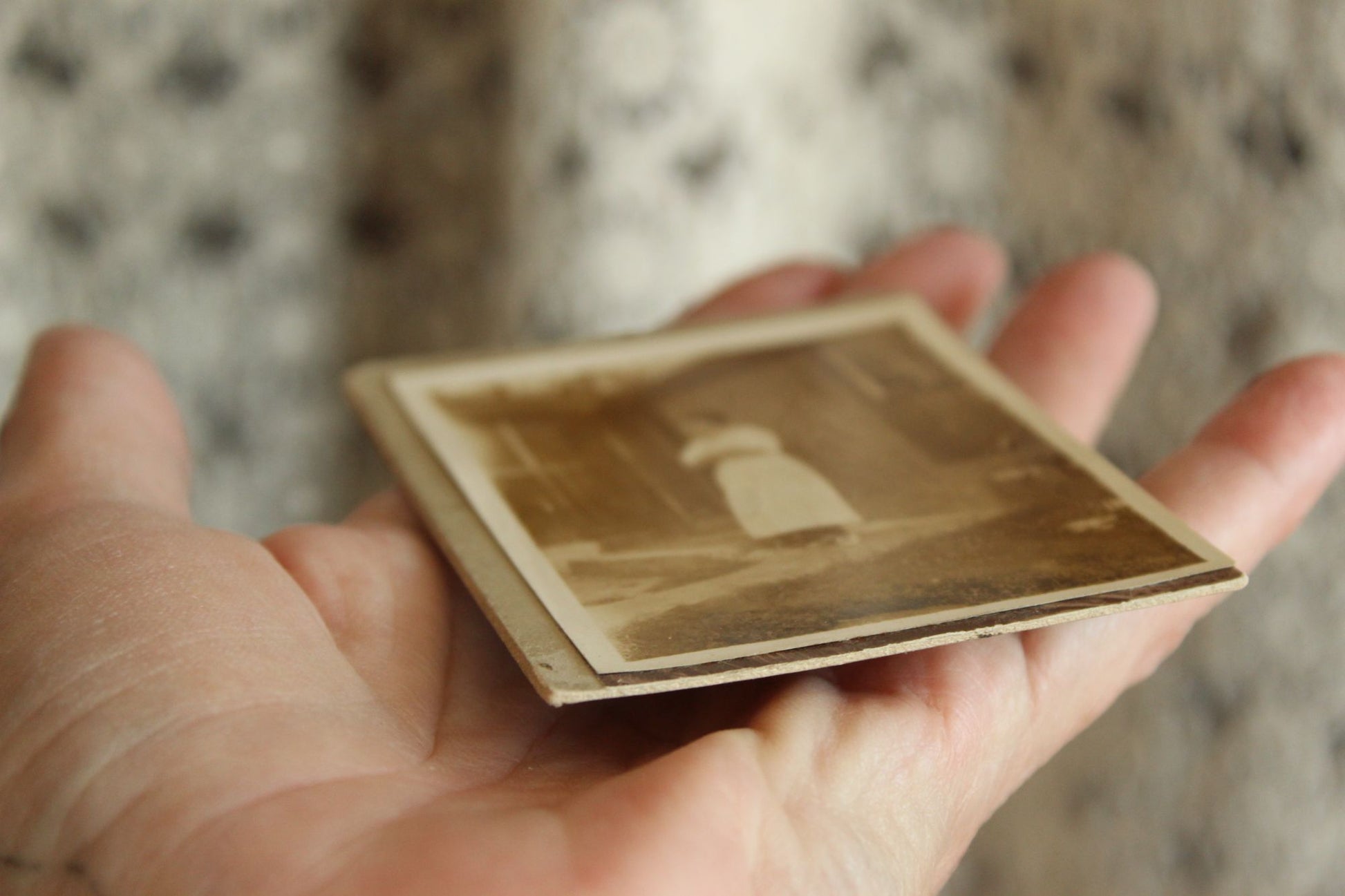 Vintage 1910s Photograph of a Smiling Woman