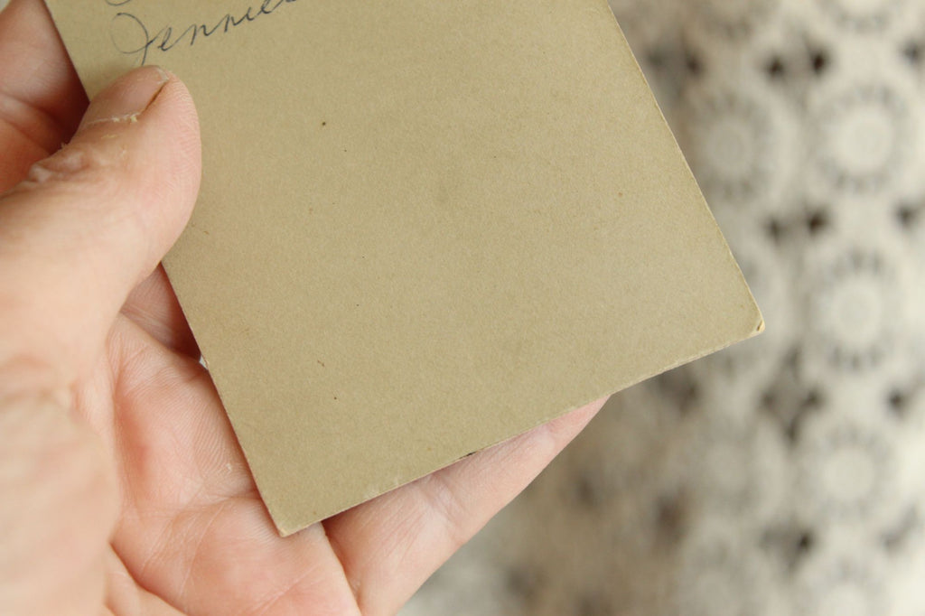Vintage 1910s Photograph of a Smiling Woman