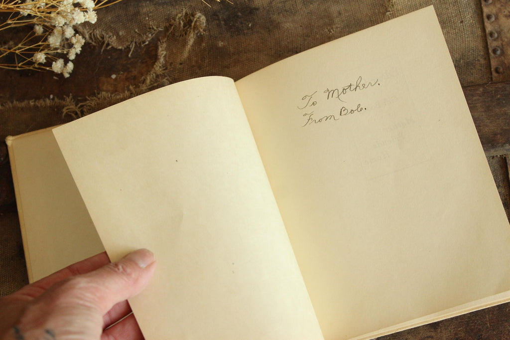 Vintage 1920s Book, "Mother", by Edgar Guest, Published by The Reilly & Lee Co.