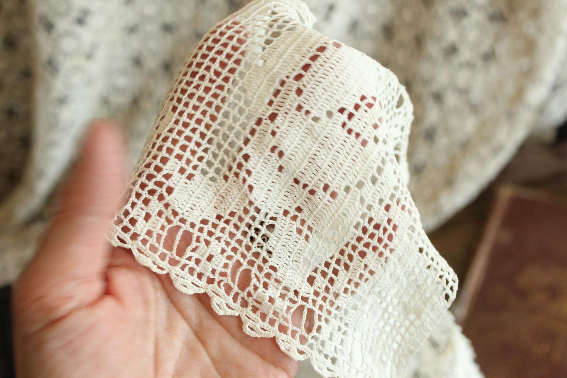 Vintage Antique 1910s Lace Camisole Trim