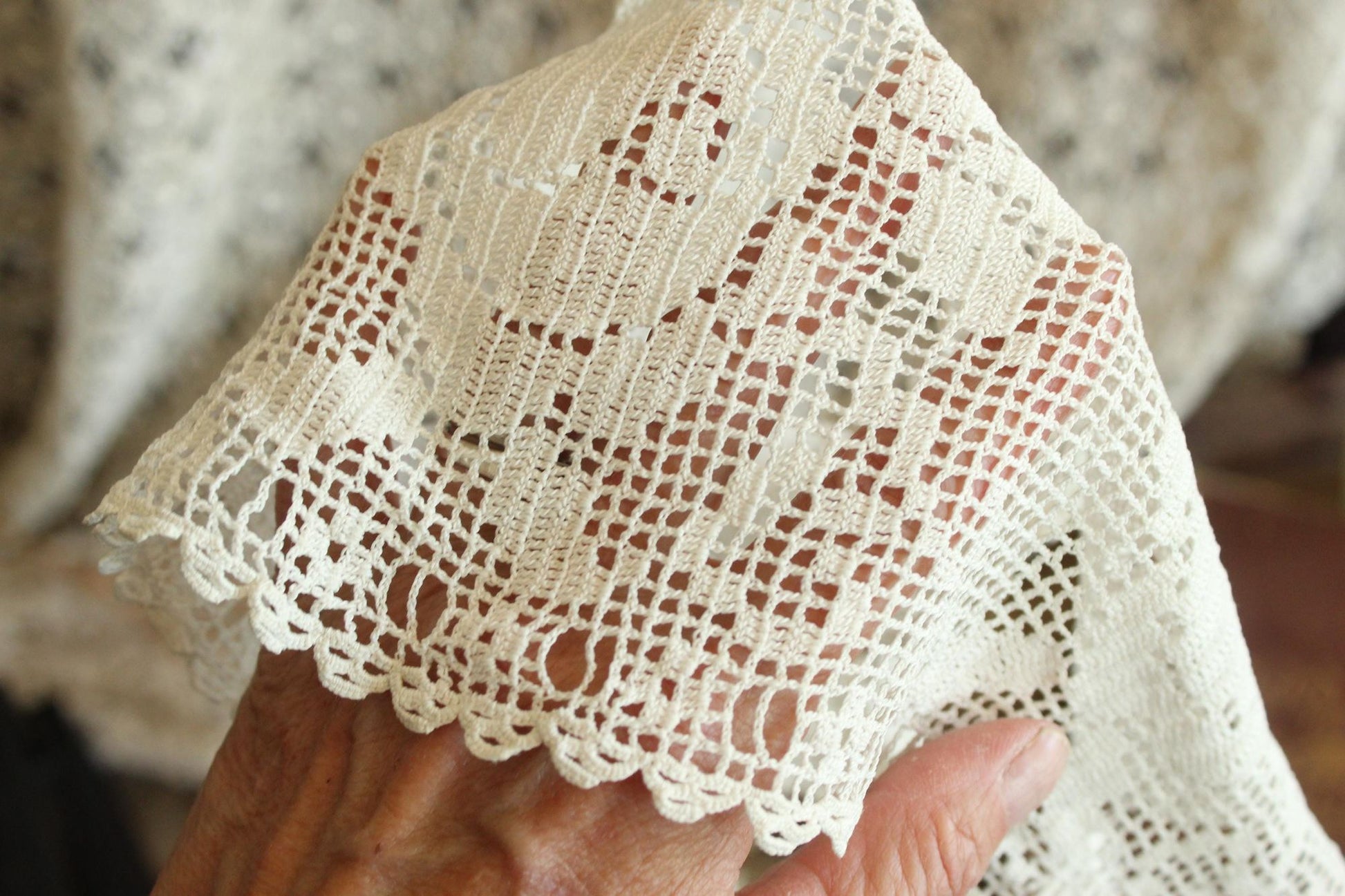 Vintage Antique 1910s Lace Camisole Trim