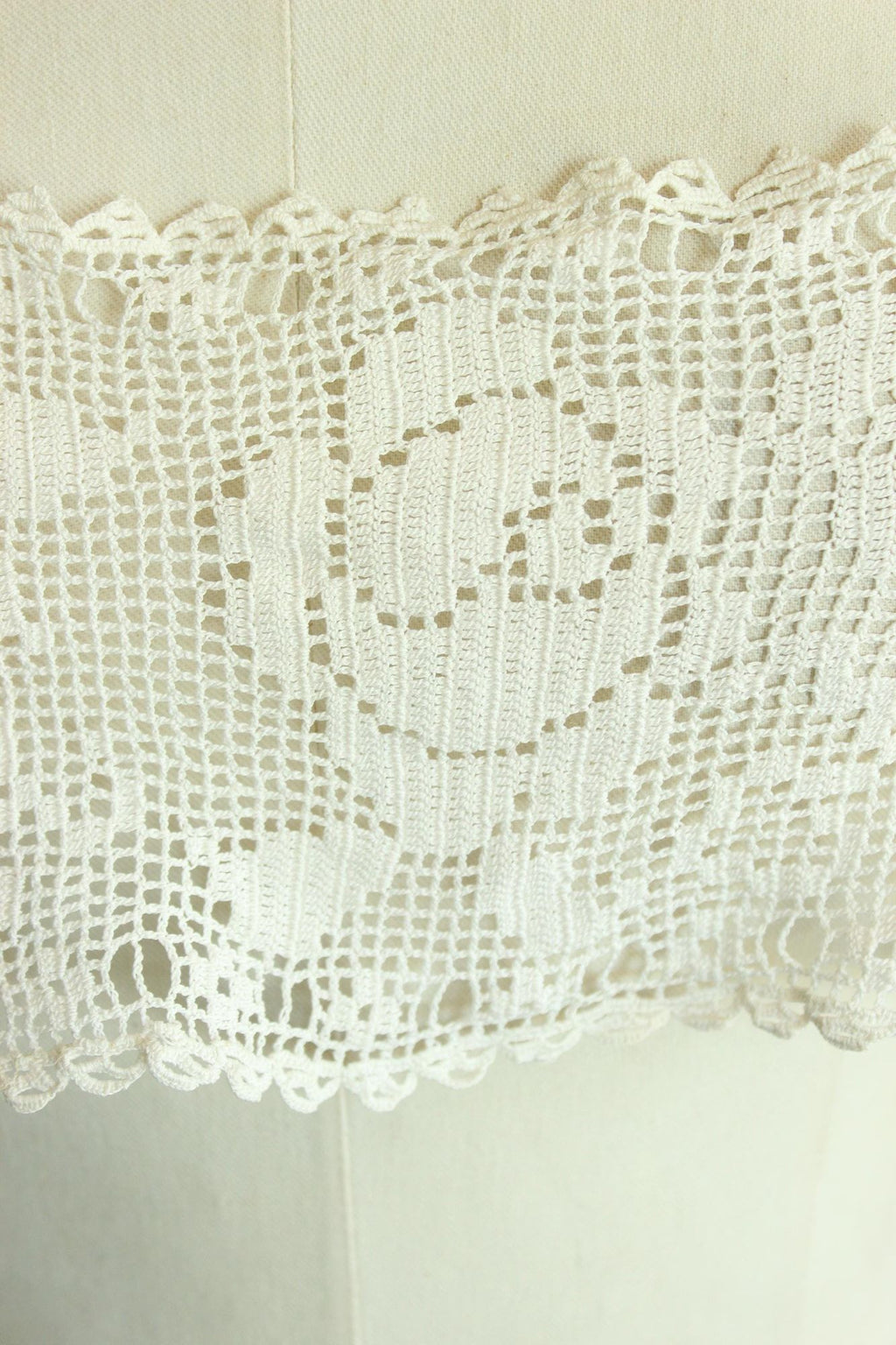 Vintage Antique 1910s Lace Camisole Trim