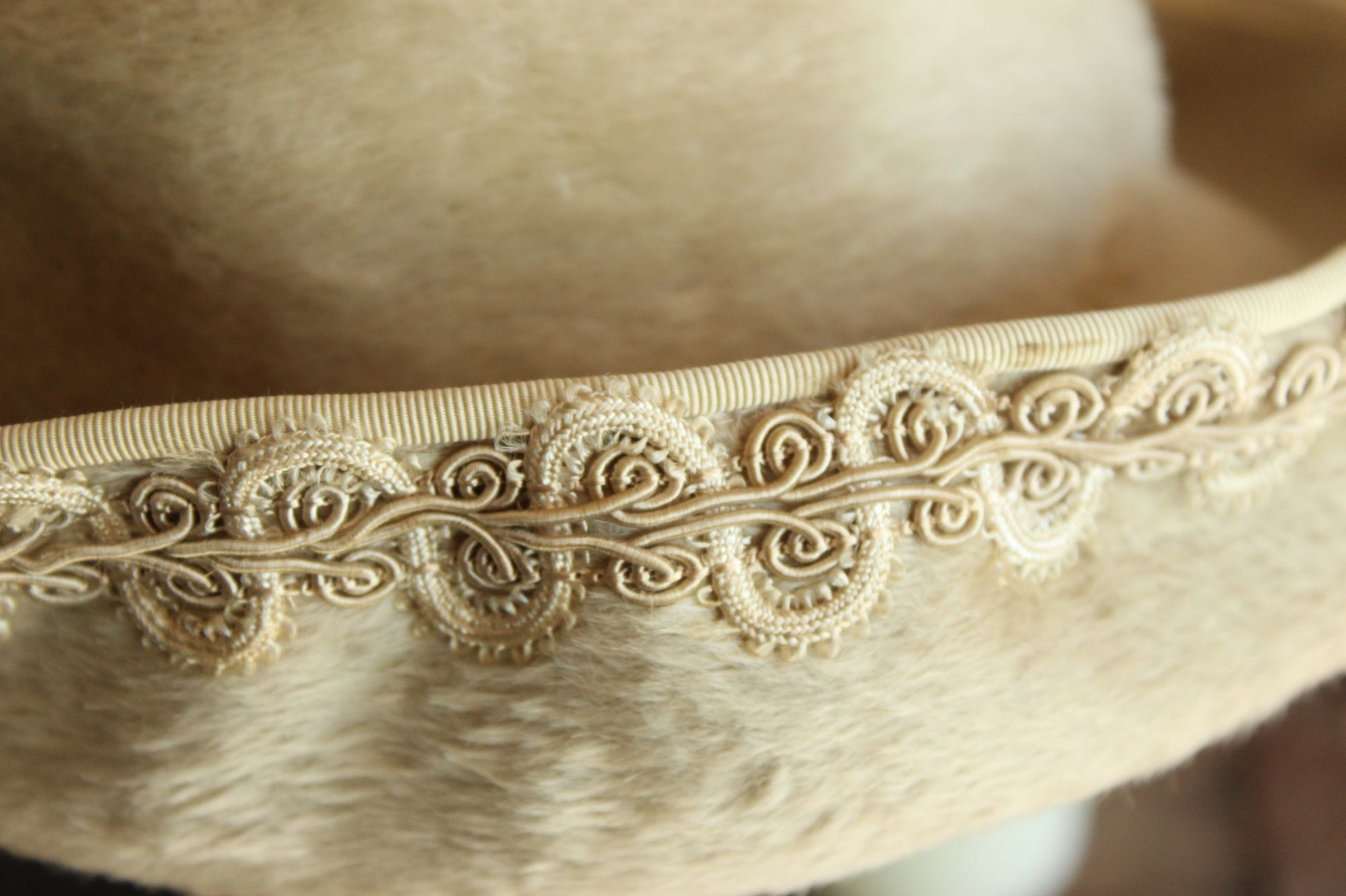 Vintage 1960s Lilli Faux Fur Wool Hat