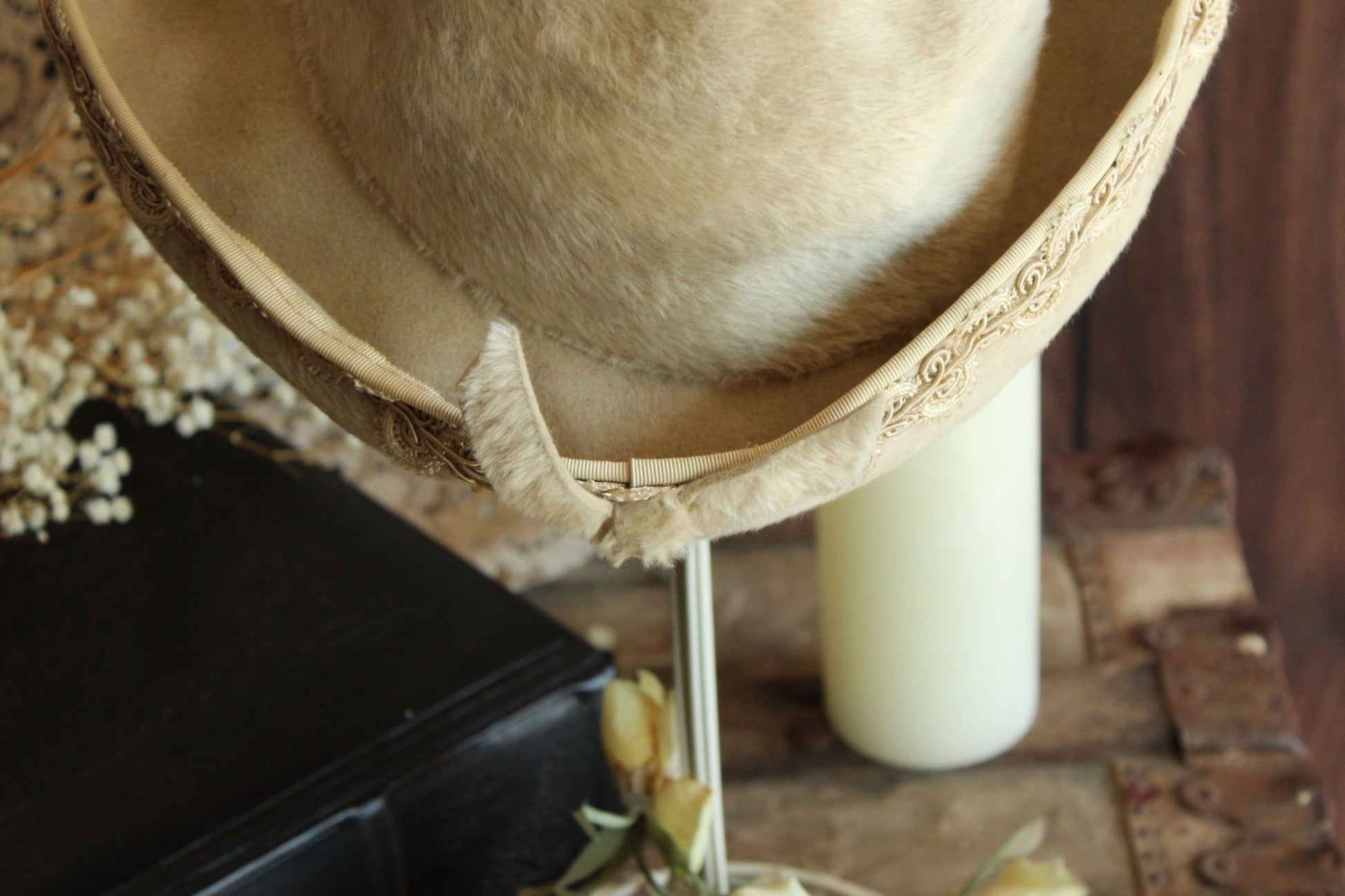 Vintage 1960s Lilli Faux Fur Wool Hat