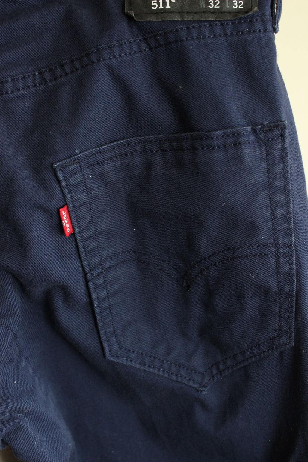 Levis Mens 511 Jeans, Navy Blue, 32W 32L, Slim