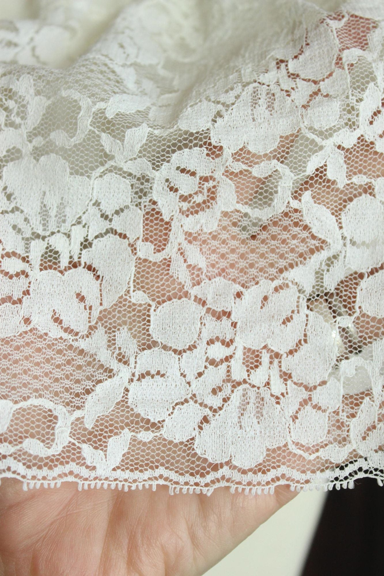 Vintage 1980s Shadowline White Skirted Panty