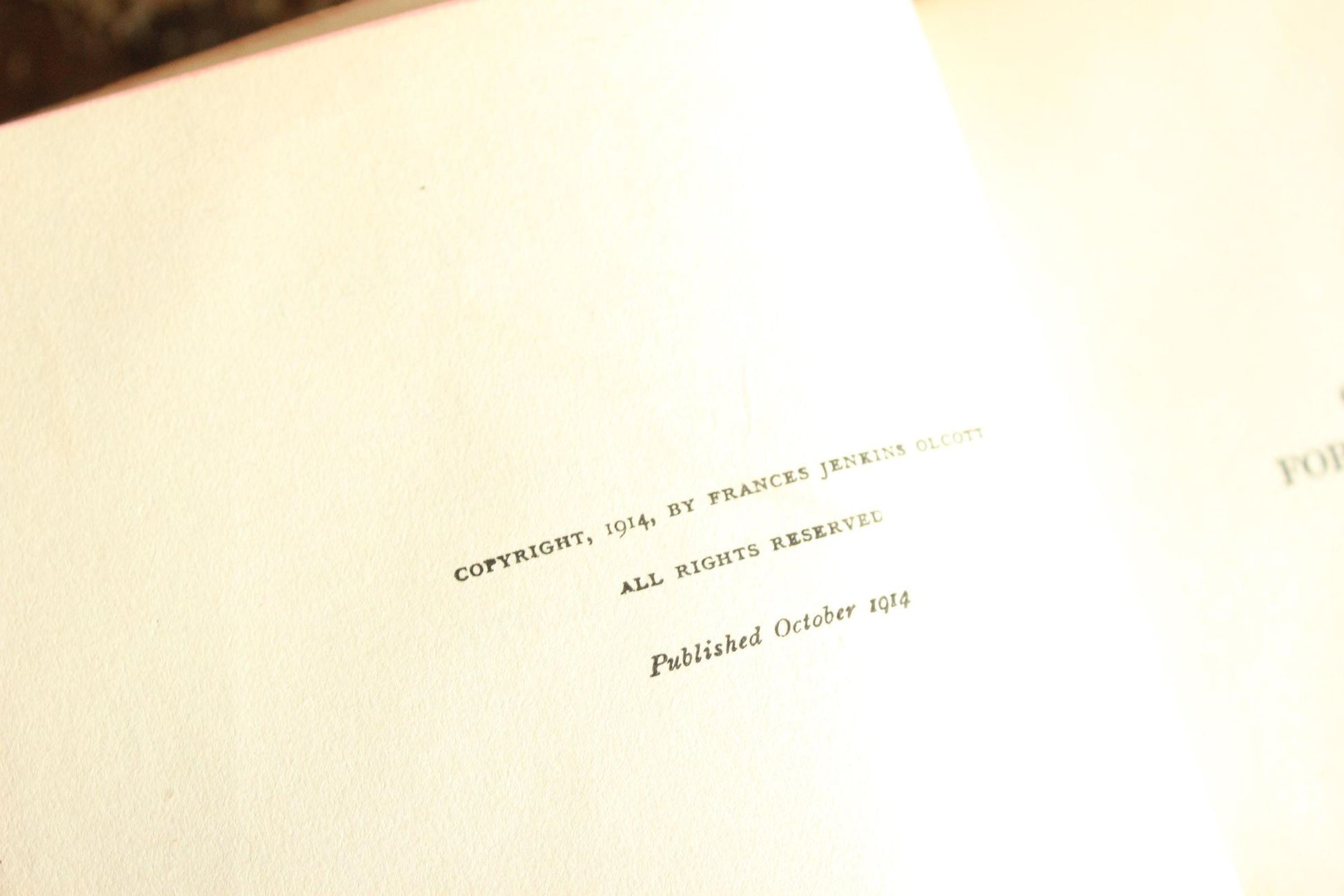 Vintage 1910s Book, "Good Stories for Great Holidays" by Frances Jenkins Olcott