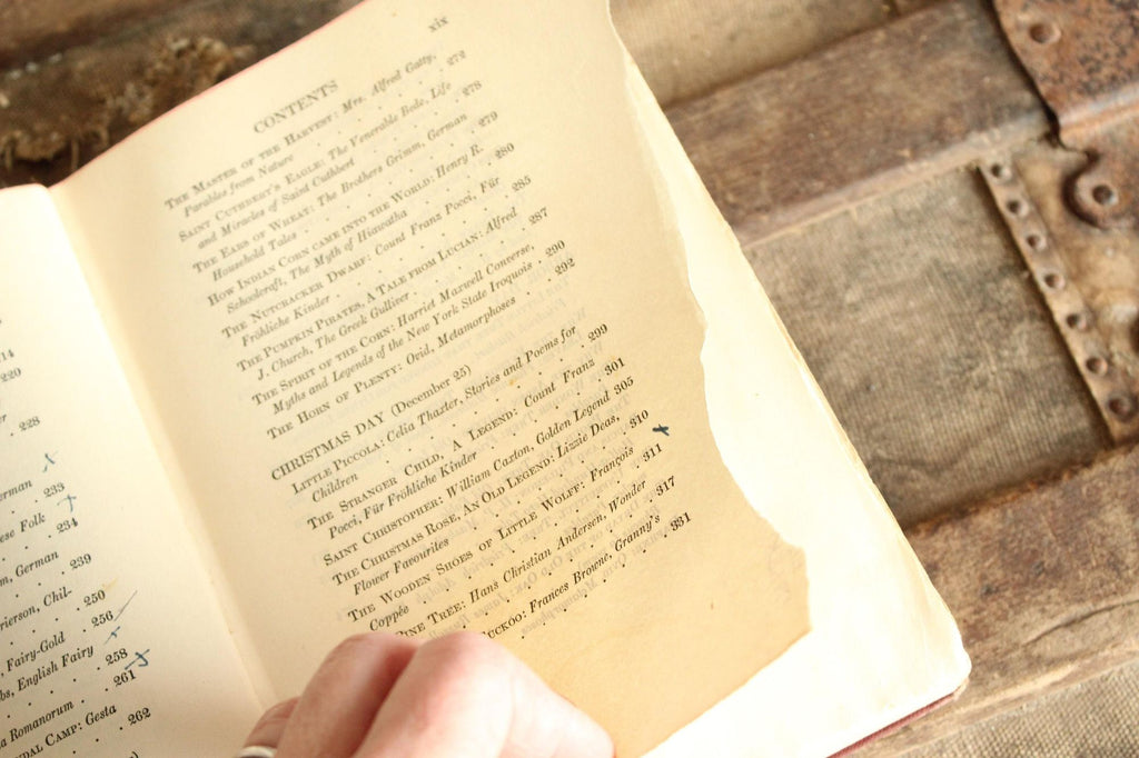 Vintage 1910s Book, "Good Stories for Great Holidays" by Frances Jenkins Olcott