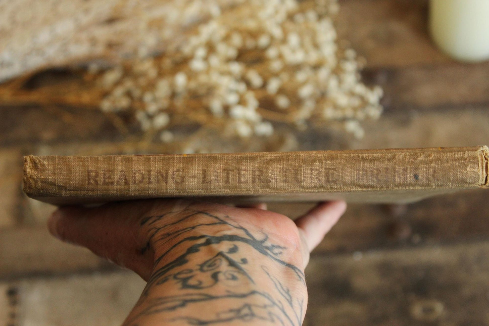 Vintage 1910s Book, "Reading Literary, The Primer", by Free and Treadwell, CA State Series