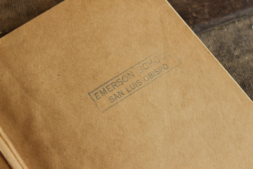 Vintage 1910s Book, "Reading Literary, The Primer", by Free and Treadwell, CA State Series