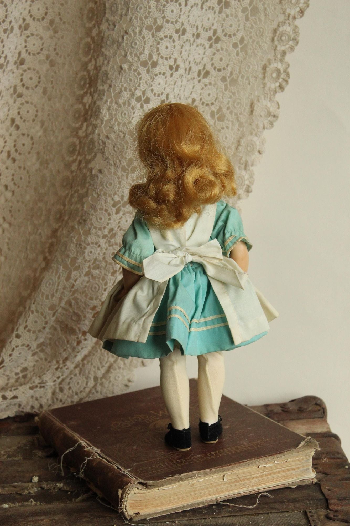 Vintage 1960s 1970s Madame Alexander Doll, Alice In Wonderland, Model # 1552