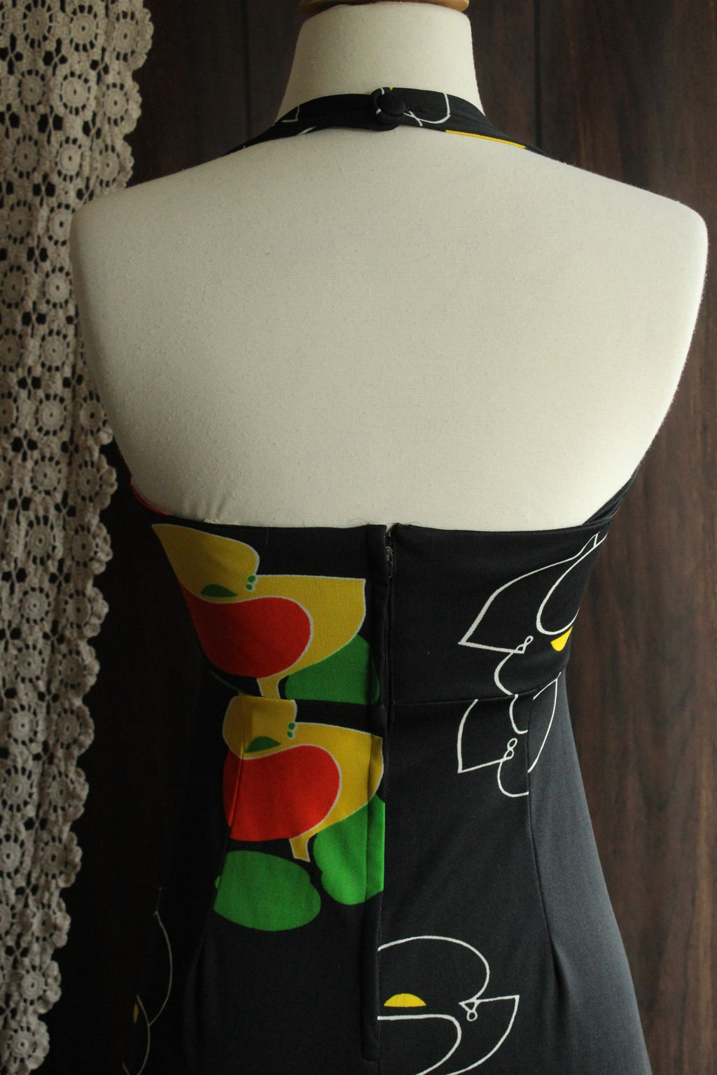 Vintage 1970s 1980s Joseph Magnin Maxidress