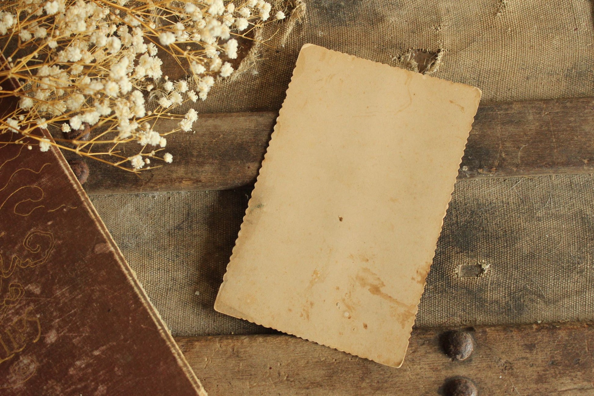 Vintage 1800s Edwardian Victorian Photograph of a Man