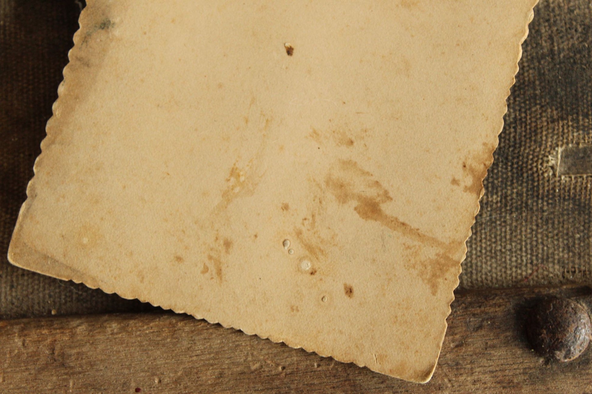 Vintage 1800s Edwardian Victorian Photograph of a Man