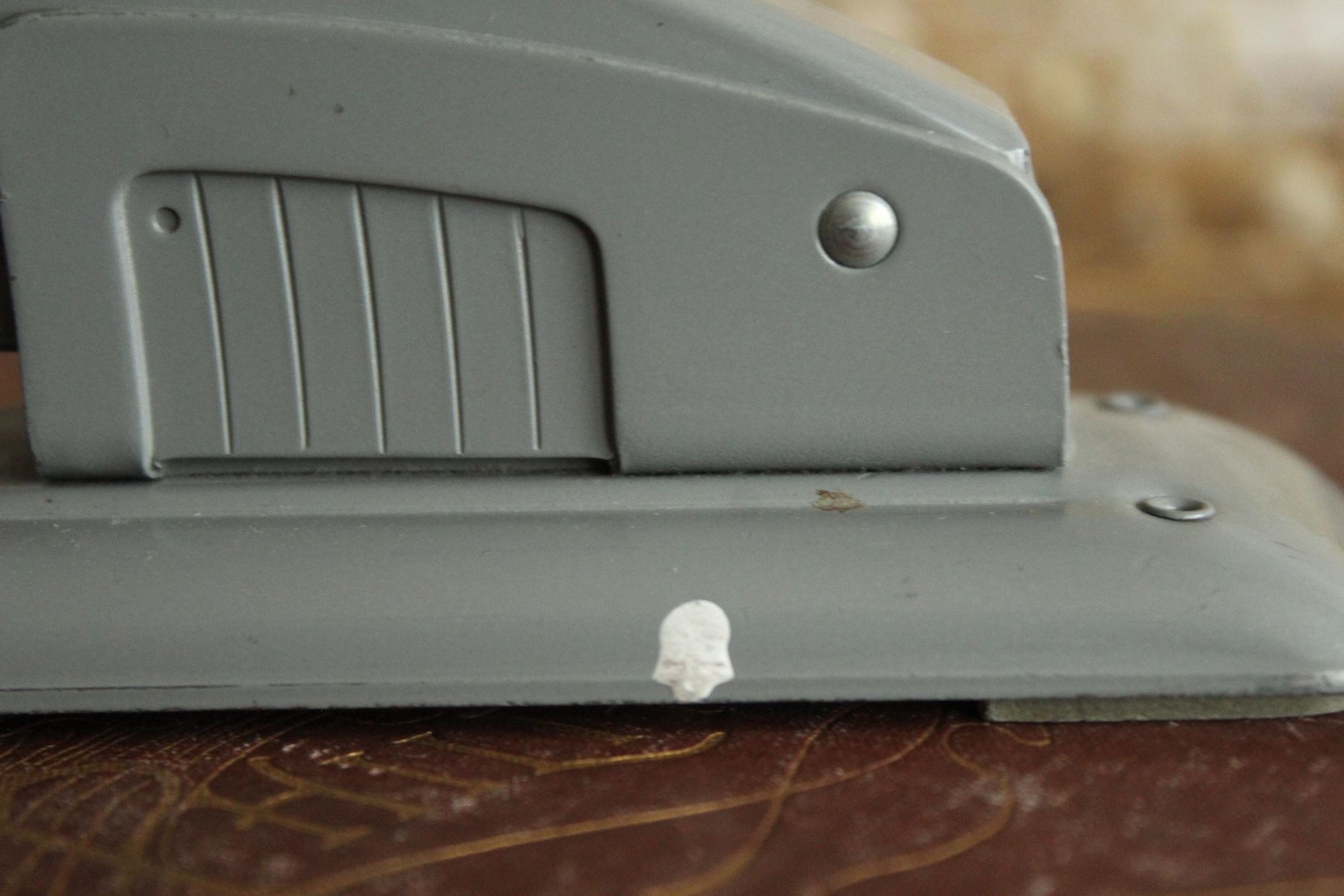 Vintage 1950s Swingline 400 Gray Metal Stapler