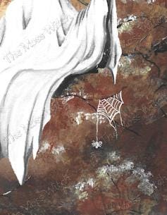 "Falling Ghosts" Original Artwork