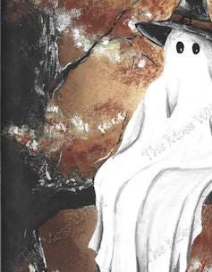 "Falling Ghosts" Original Artwork