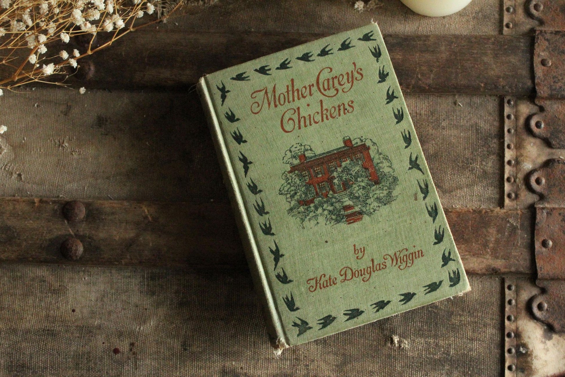 Vintage Antique 1910s Book, "Mother Carey's Chickens", by Kate Douglas Wiggin