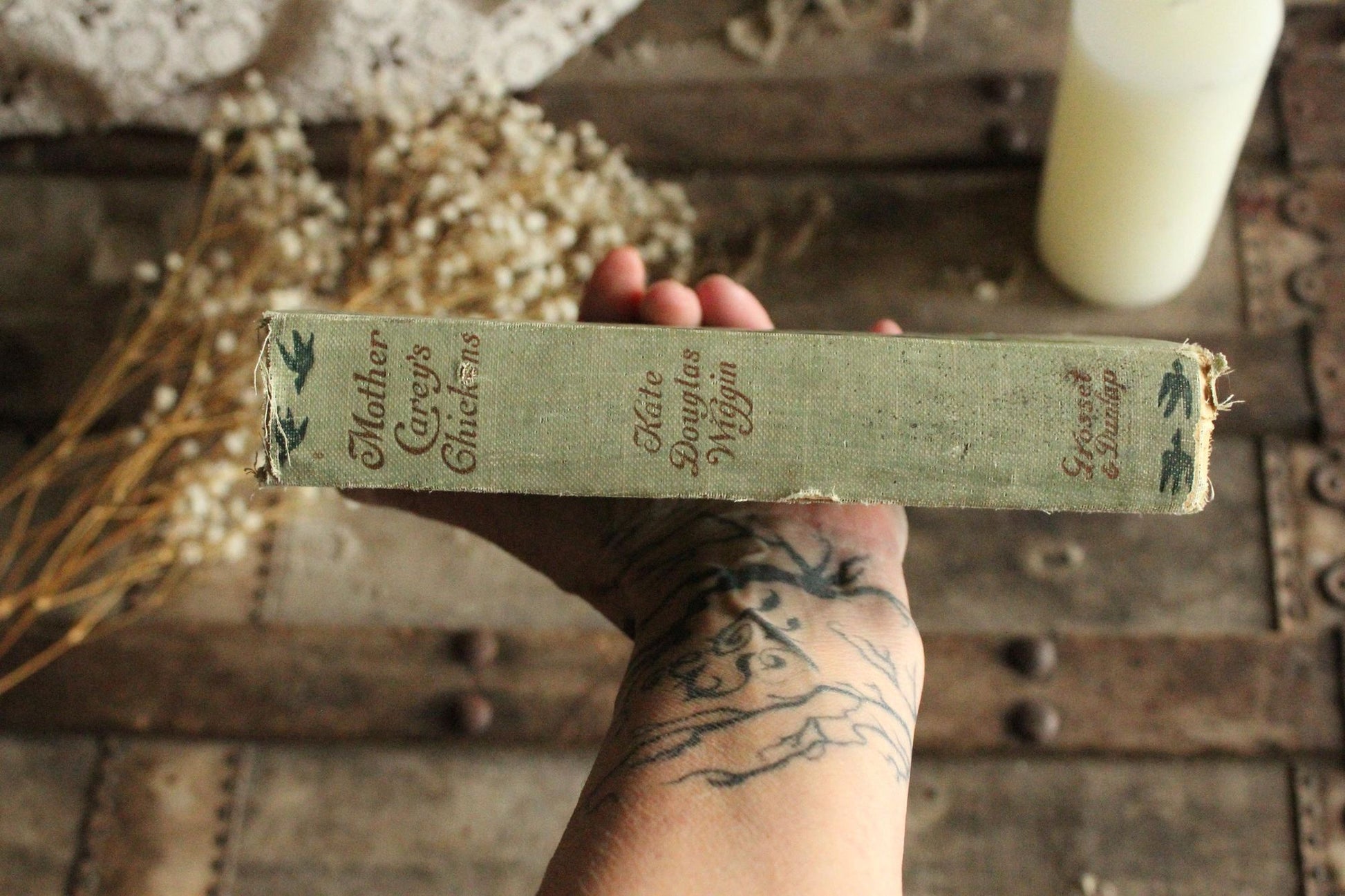Vintage Antique 1910s Book, "Mother Carey's Chickens", by Kate Douglas Wiggin