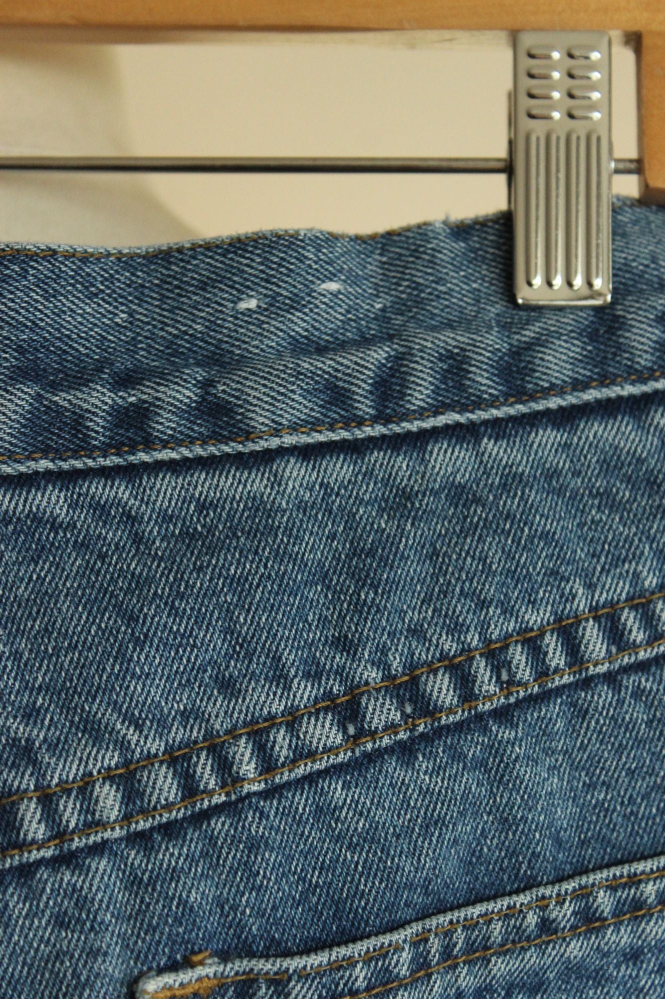 Great Land Men's Jean Shorts, Size 36, Medium Wash