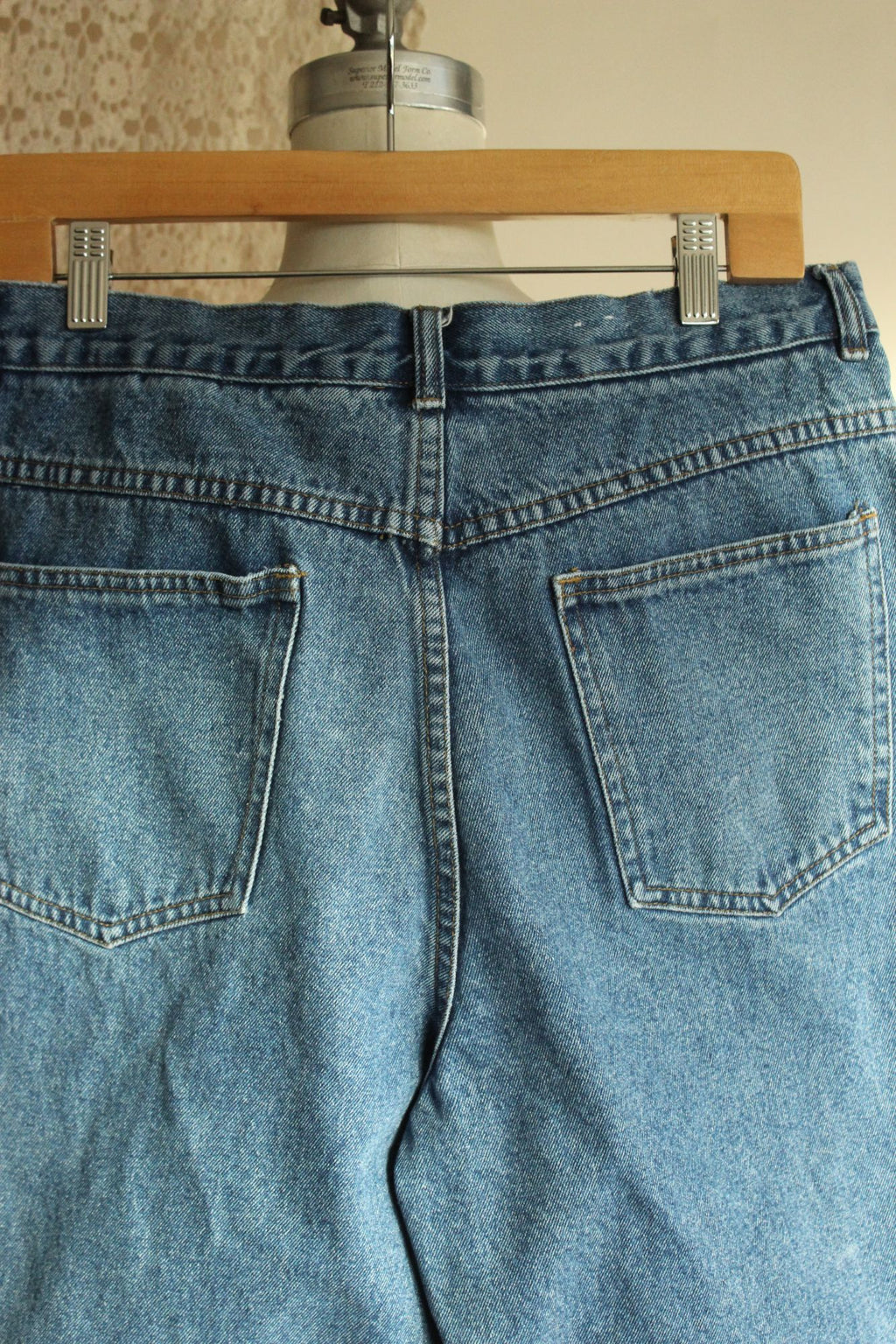 Great Land Men's Jean Shorts, Size 36, Medium Wash