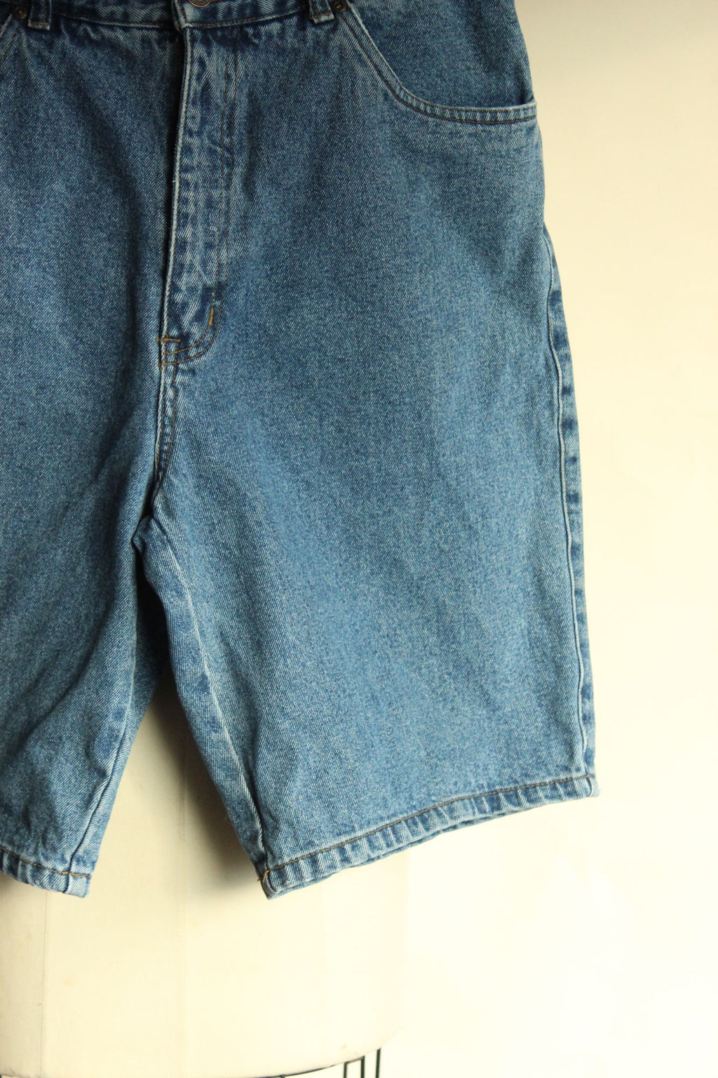 Great Land Men's Jean Shorts, Size 36, Medium Wash