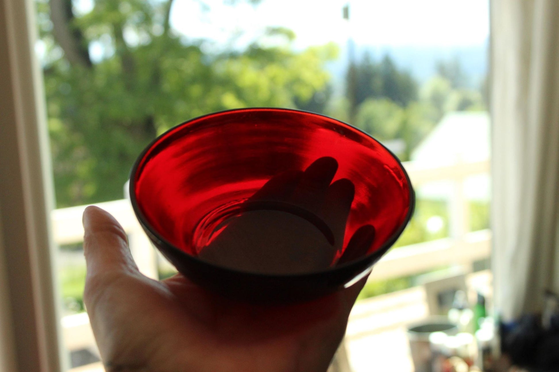 Vintage 1950s 1960s Anchor Hocking Royal Ruby Red Bowls