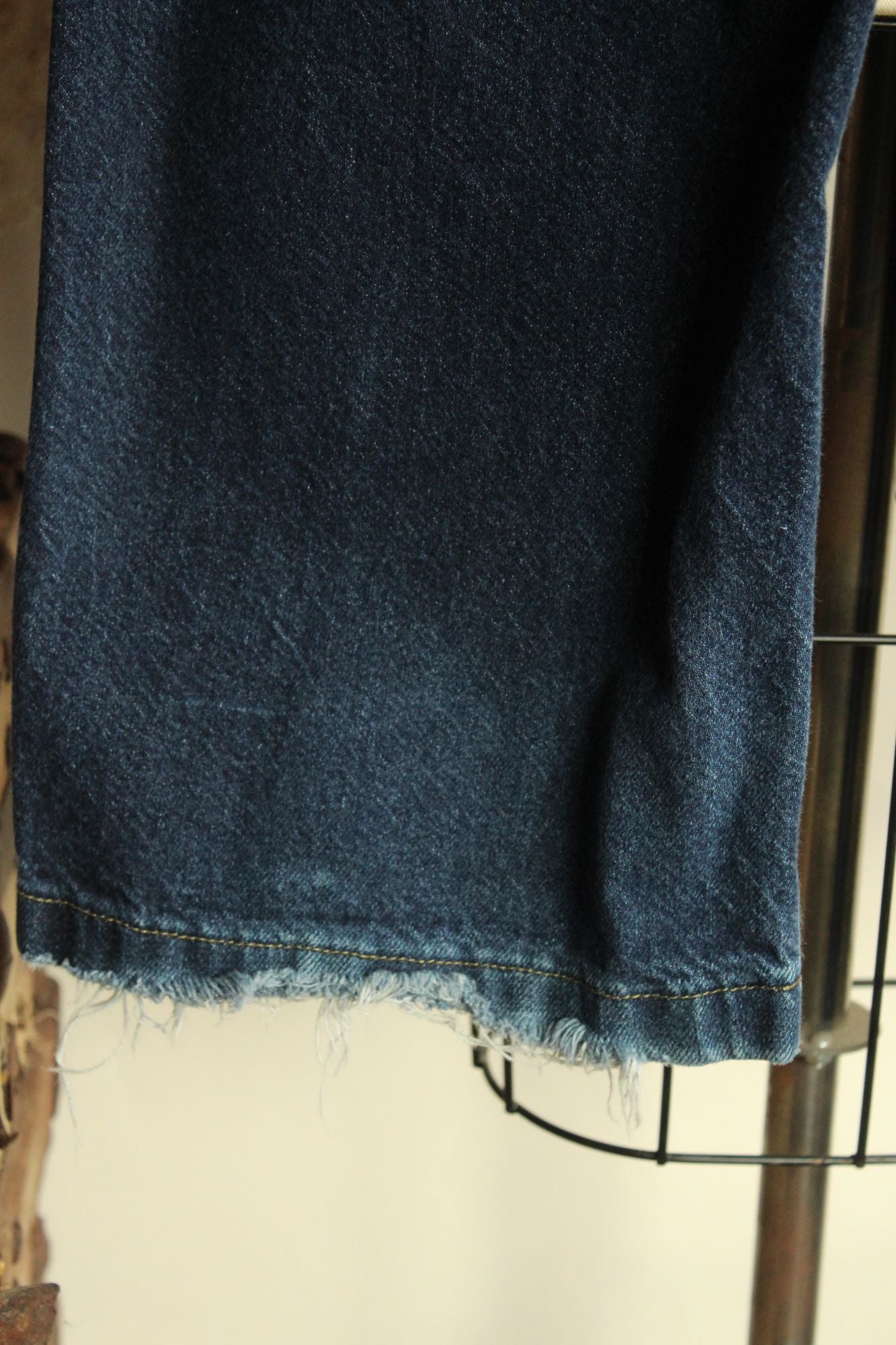 Anchor Blue Womens Relaxed Fit Blue Denim Jeans Size 34