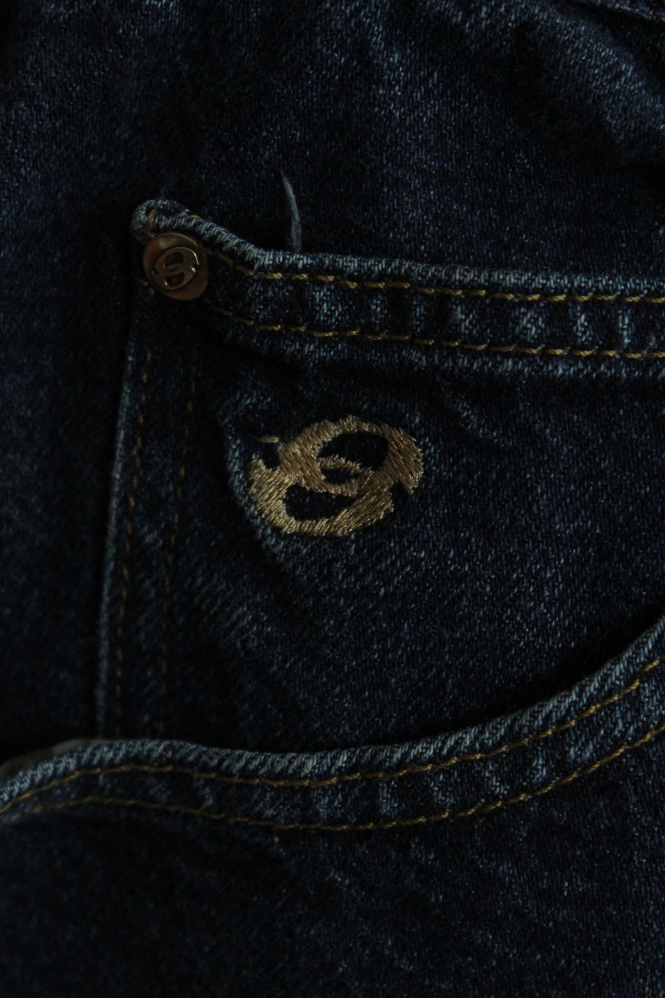 Anchor Blue Womens Relaxed Fit Blue Denim Jeans Size 34