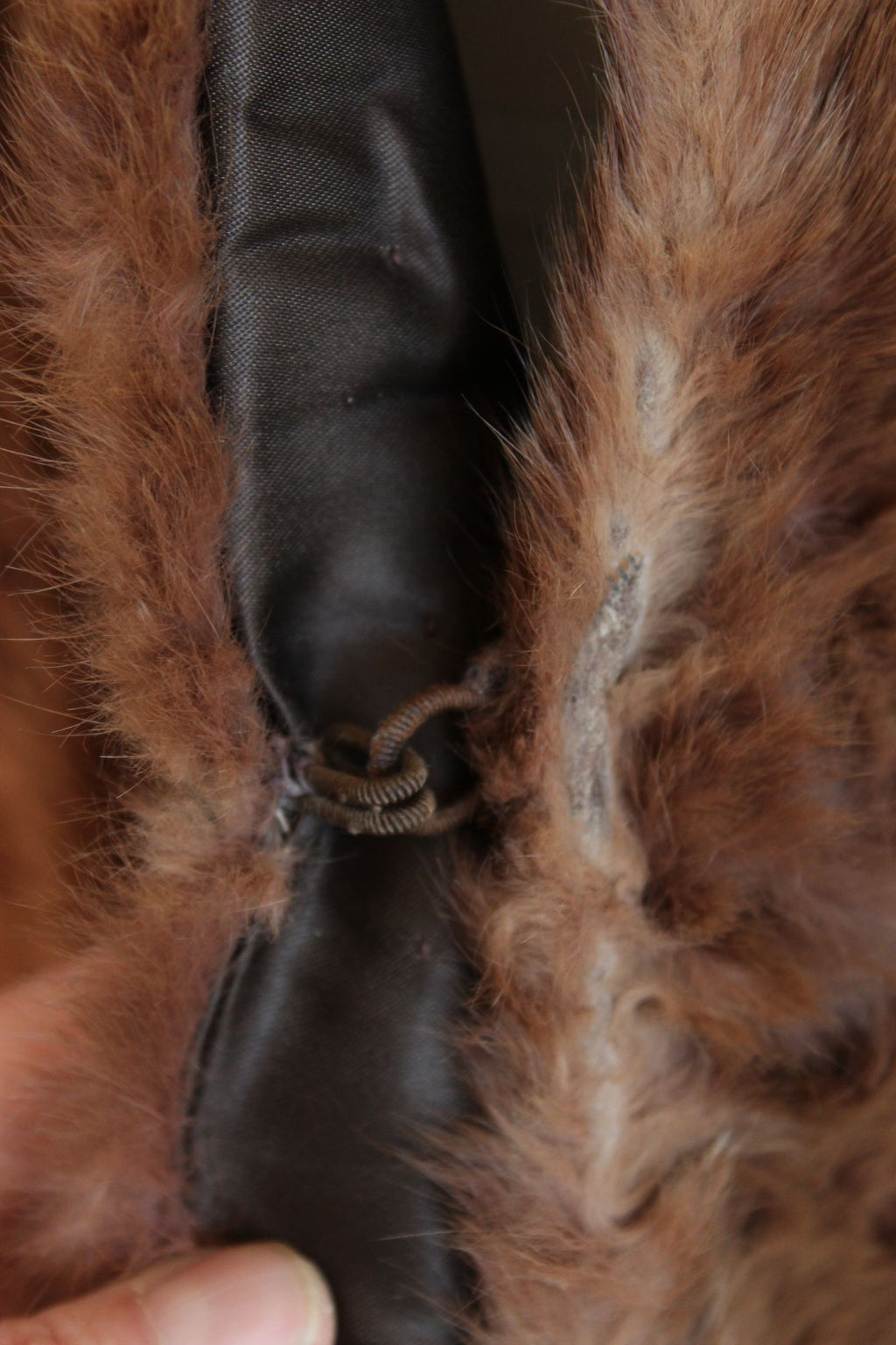 Vintage 1950s Genuine Fur Wrap