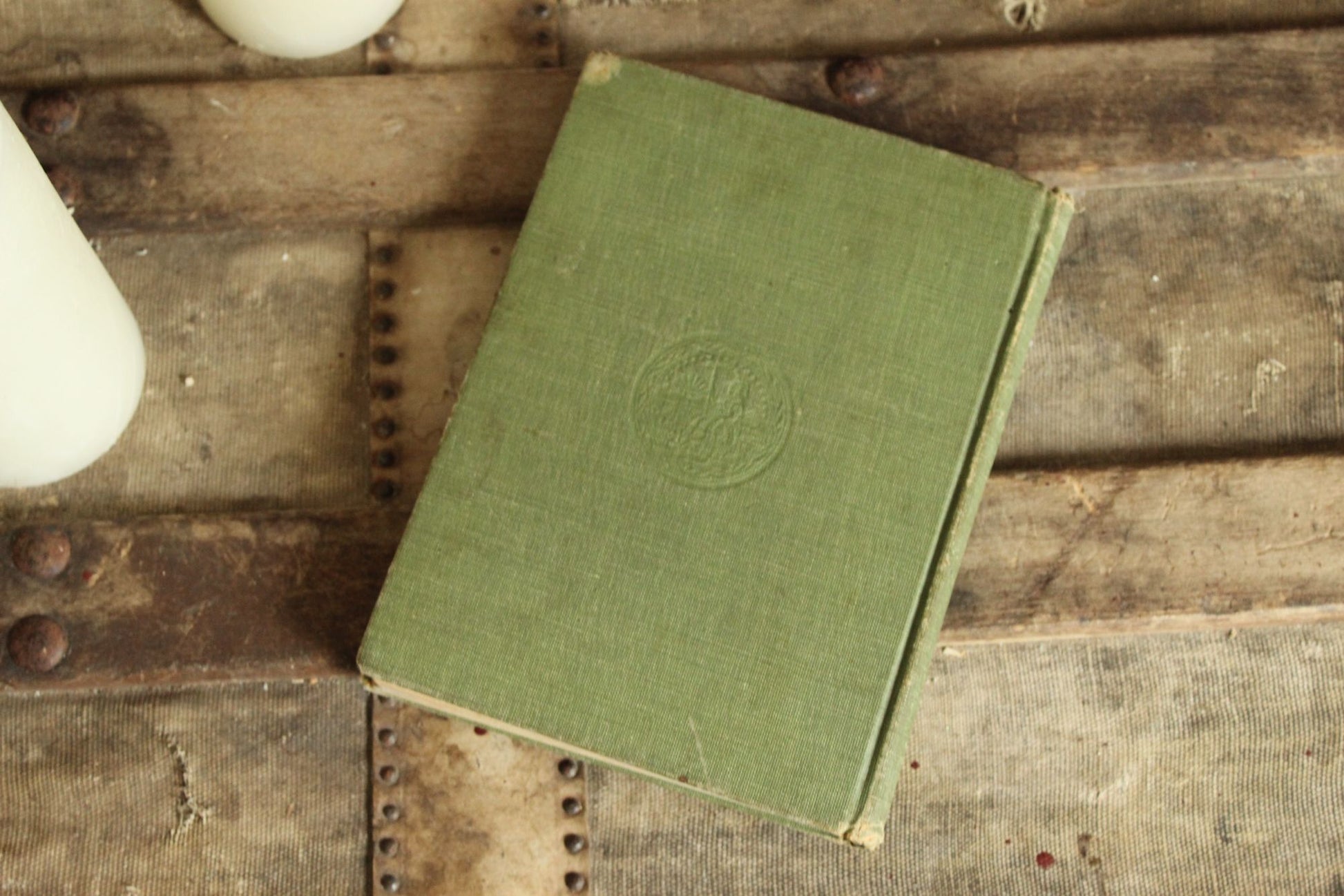 Vintage 1910s Book, "A Third Reader", by Stratton D. Brooks