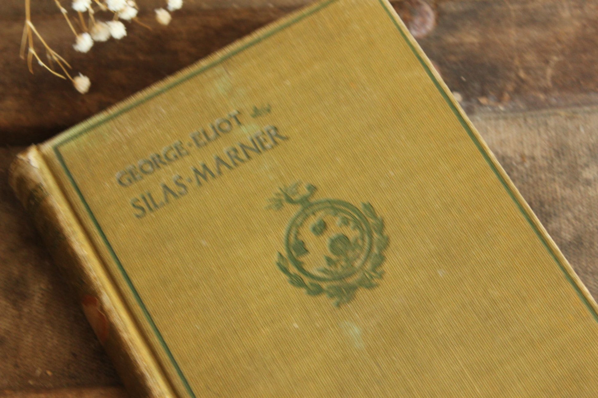 Vintage Antique 1910s Book, "Silas Marner", by George Eliot