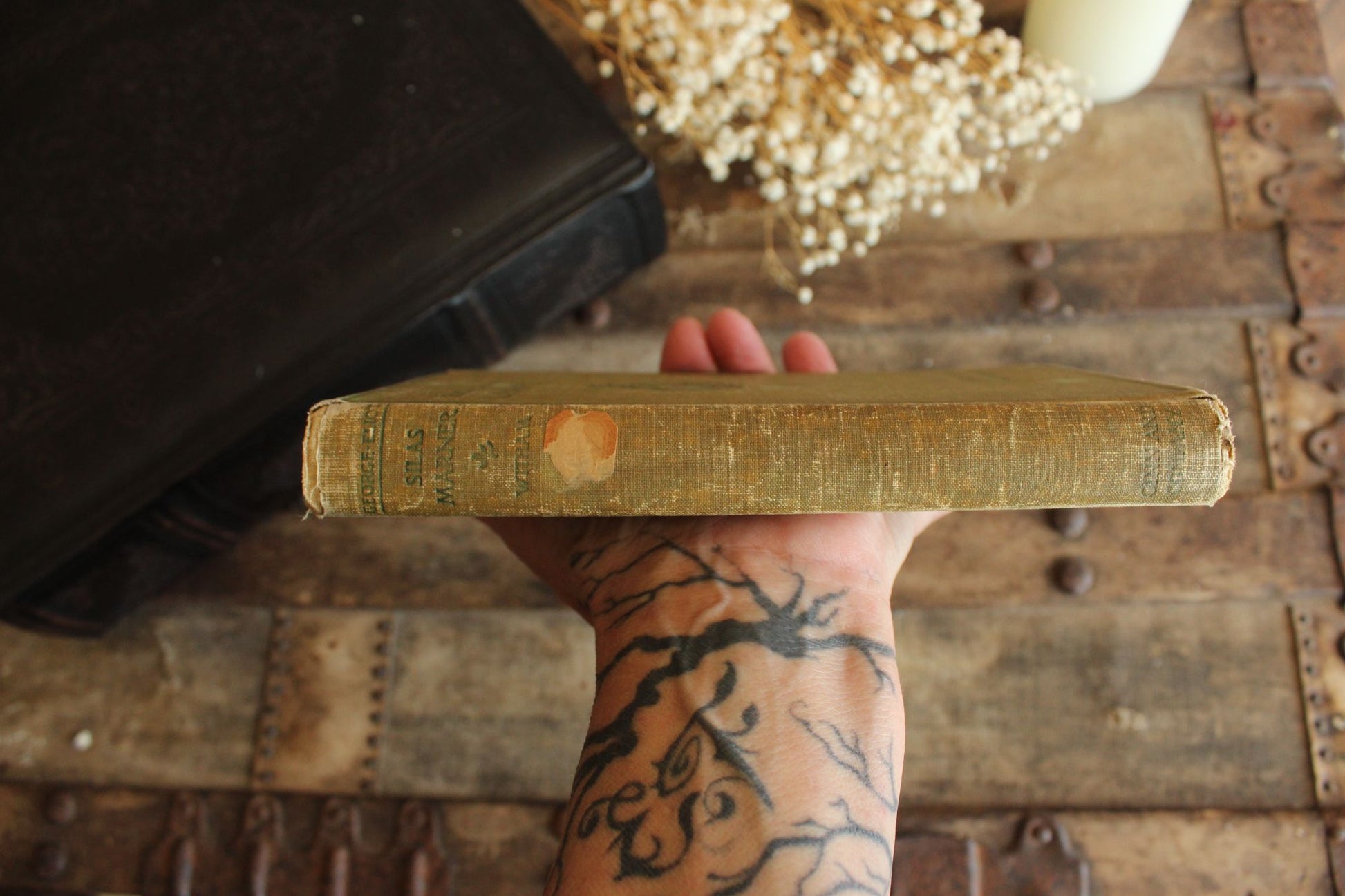 Vintage Antique 1910s Book, "Silas Marner", by George Eliot