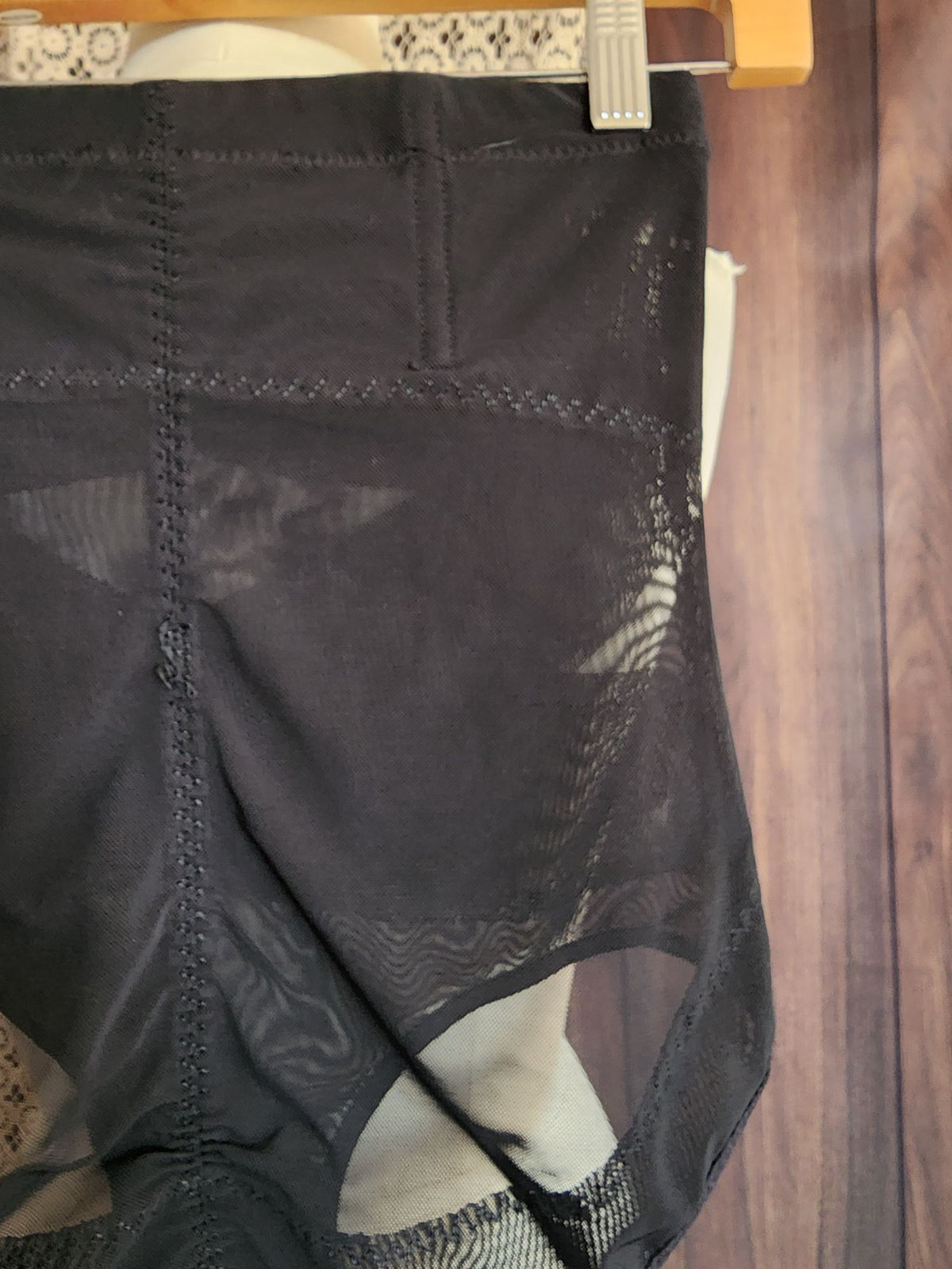 Shapewear Panty Girdle, Black, Control Top, High Waisted, Extra Large